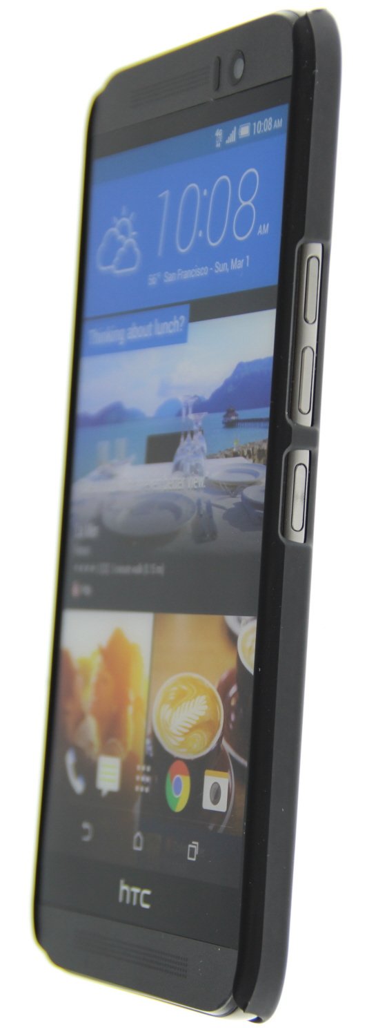 Hoesje HTC One M9 hard case zwart