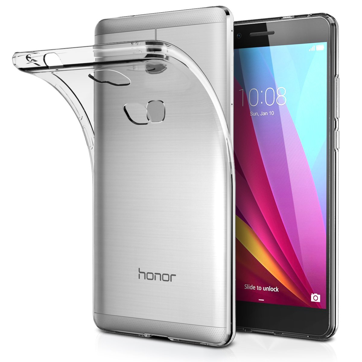 Hoesje Huawei Honor 5X bumper - 0,3mm - doorzichtig