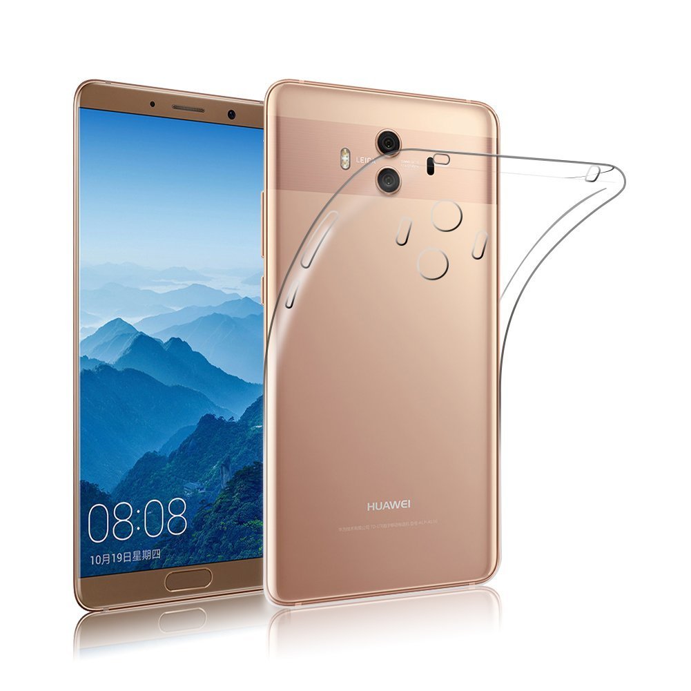 Hoesje Huawei Mate 10 Flexi bumper - 0,3mm - doorzichtig