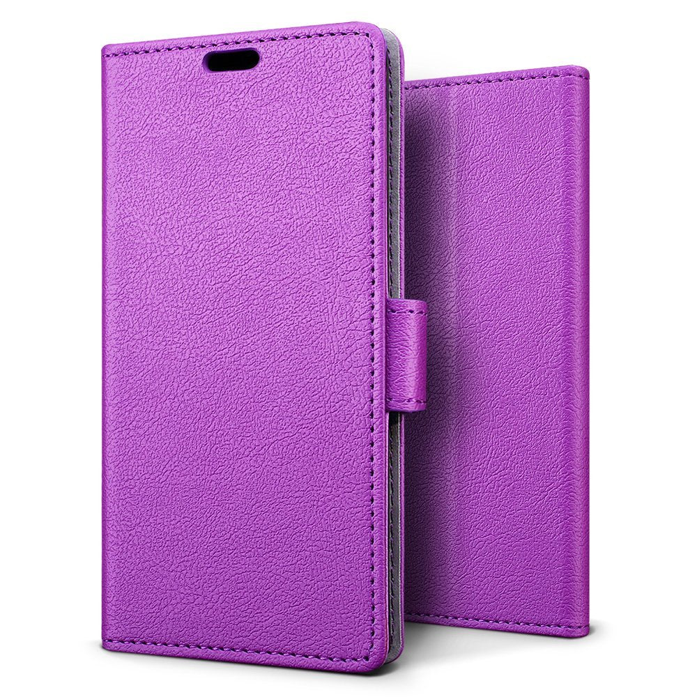 Hoesje Huawei Mate 10 flip wallet paars