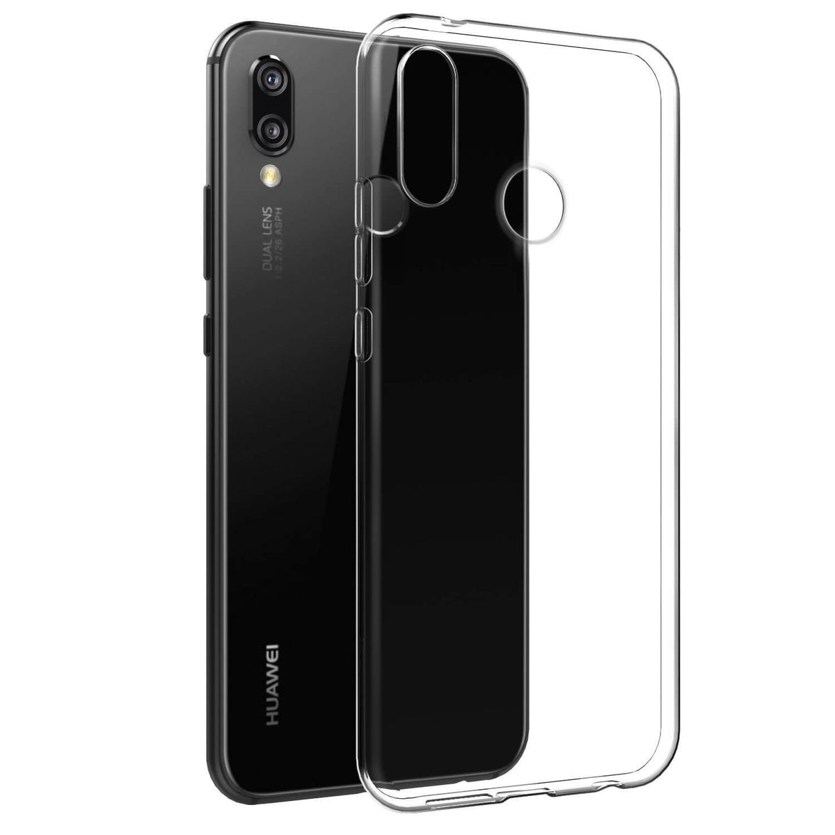 Hoesje Huawei P20 Lite hard case transparant