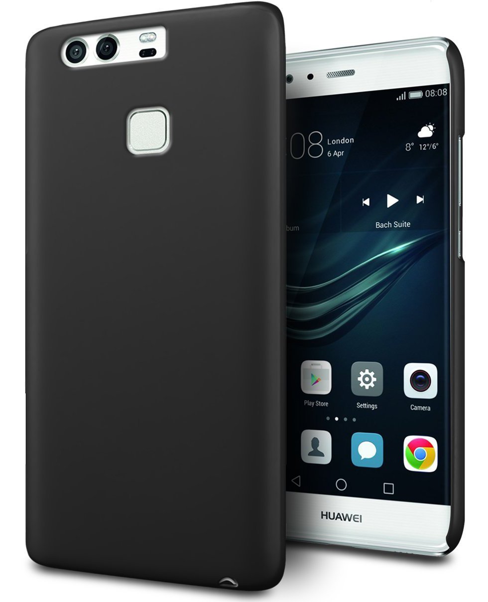 Hoesje Huawei P9 hard case zwart