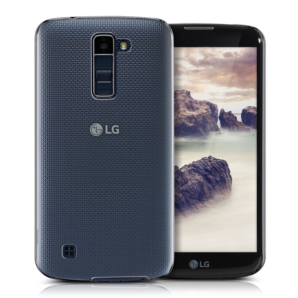 Hoesje LG K10 hard case transparant