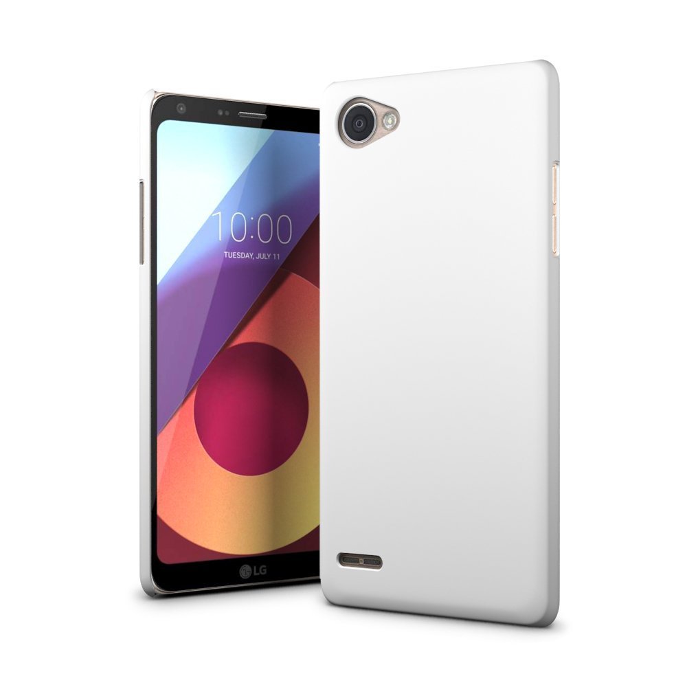 Hoesje LG Q6 hard case wit