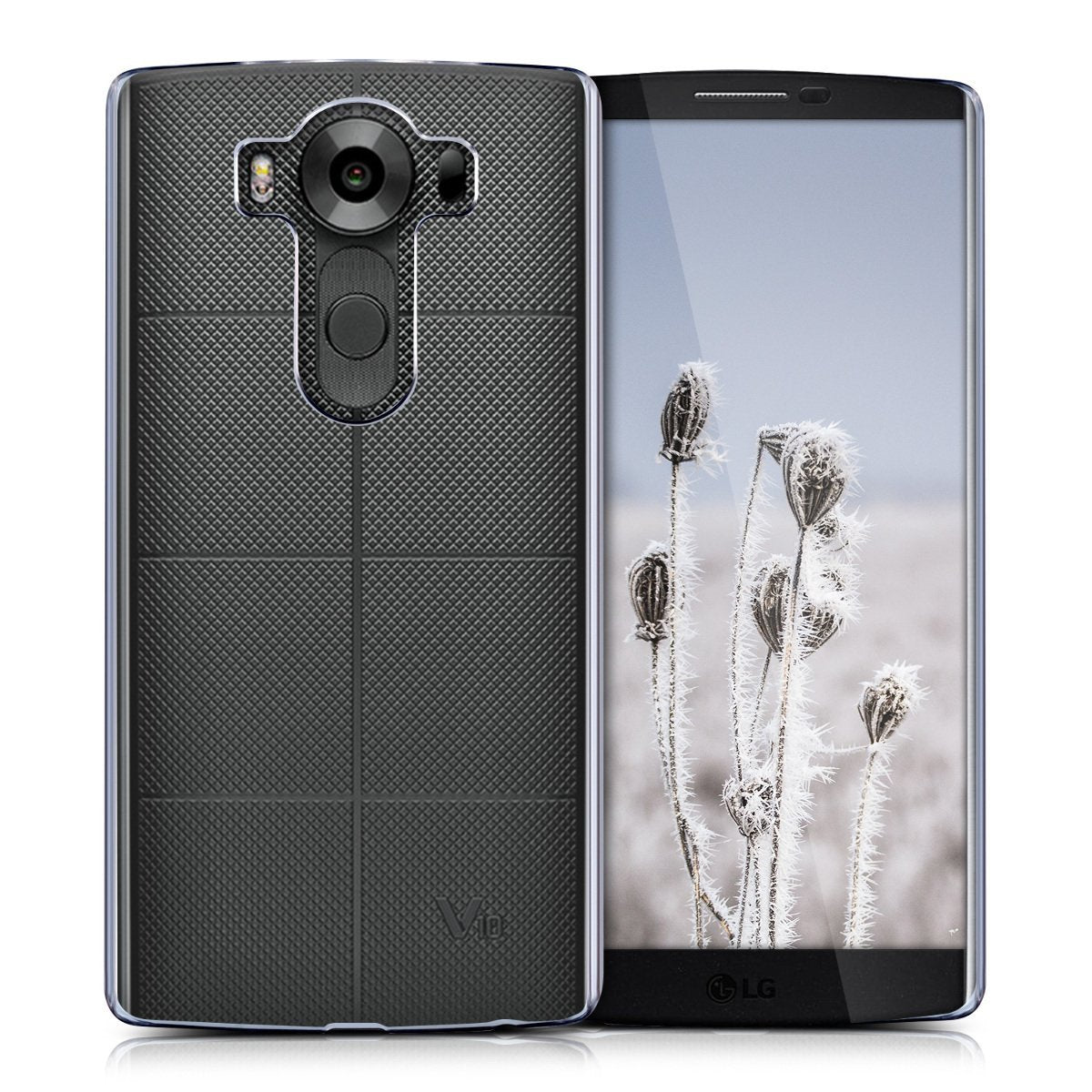 Hoesje LG V10 hard case transparant
