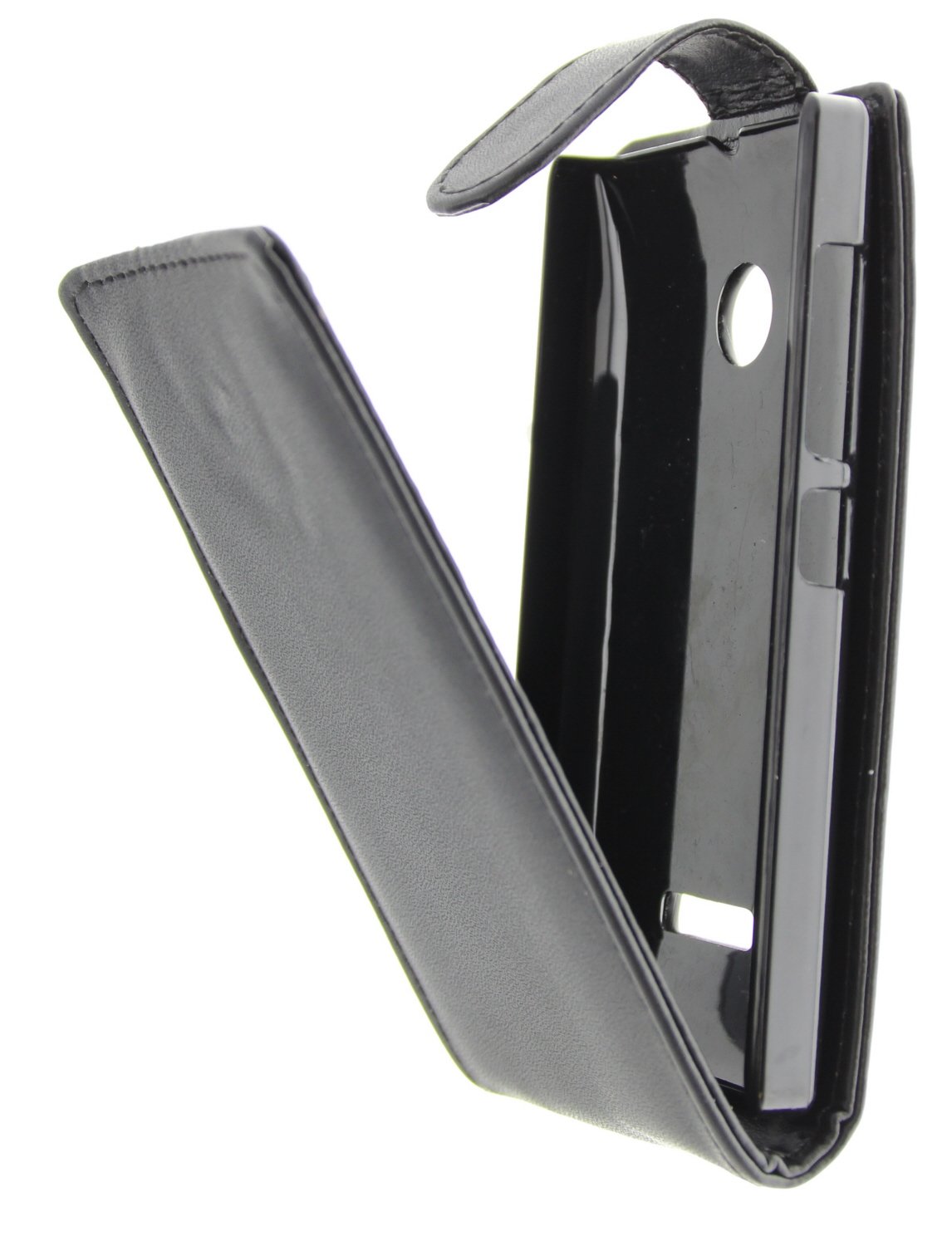Hoesje Microsoft Lumia 532 flip case zwart