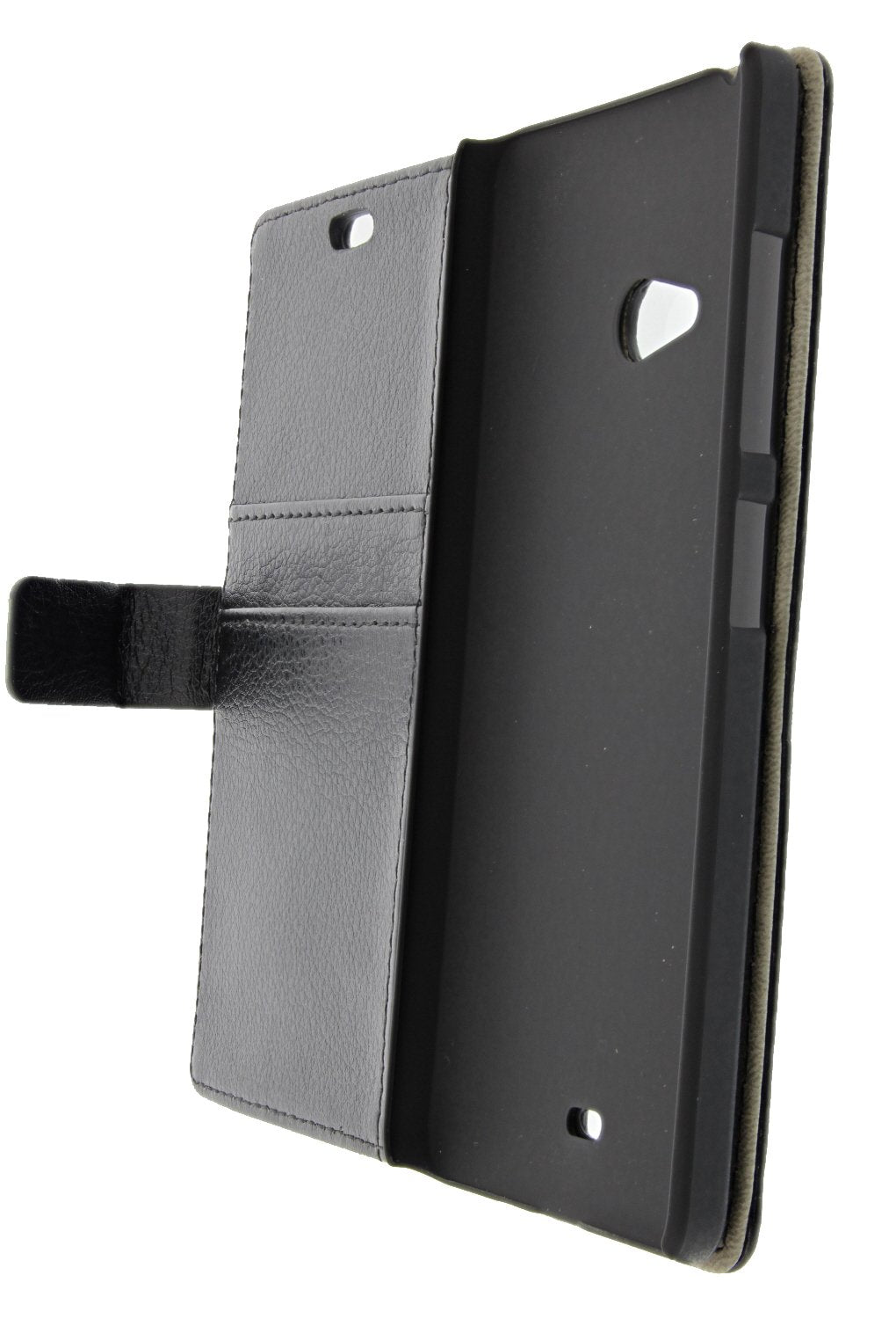 Hoesje Microsoft Lumia 540 flip wallet zwart