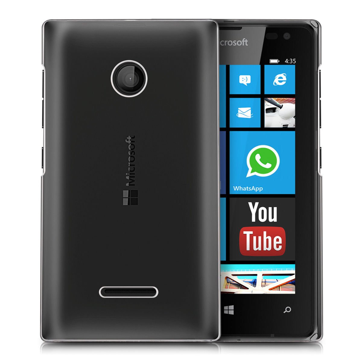 Hoesje Microsoft Lumia 540 hard case transparant