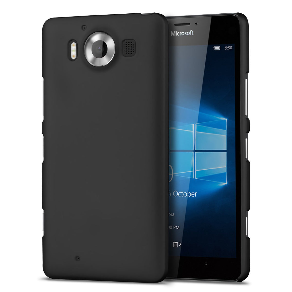 Hoesje Microsoft Lumia 950 hard case zwart