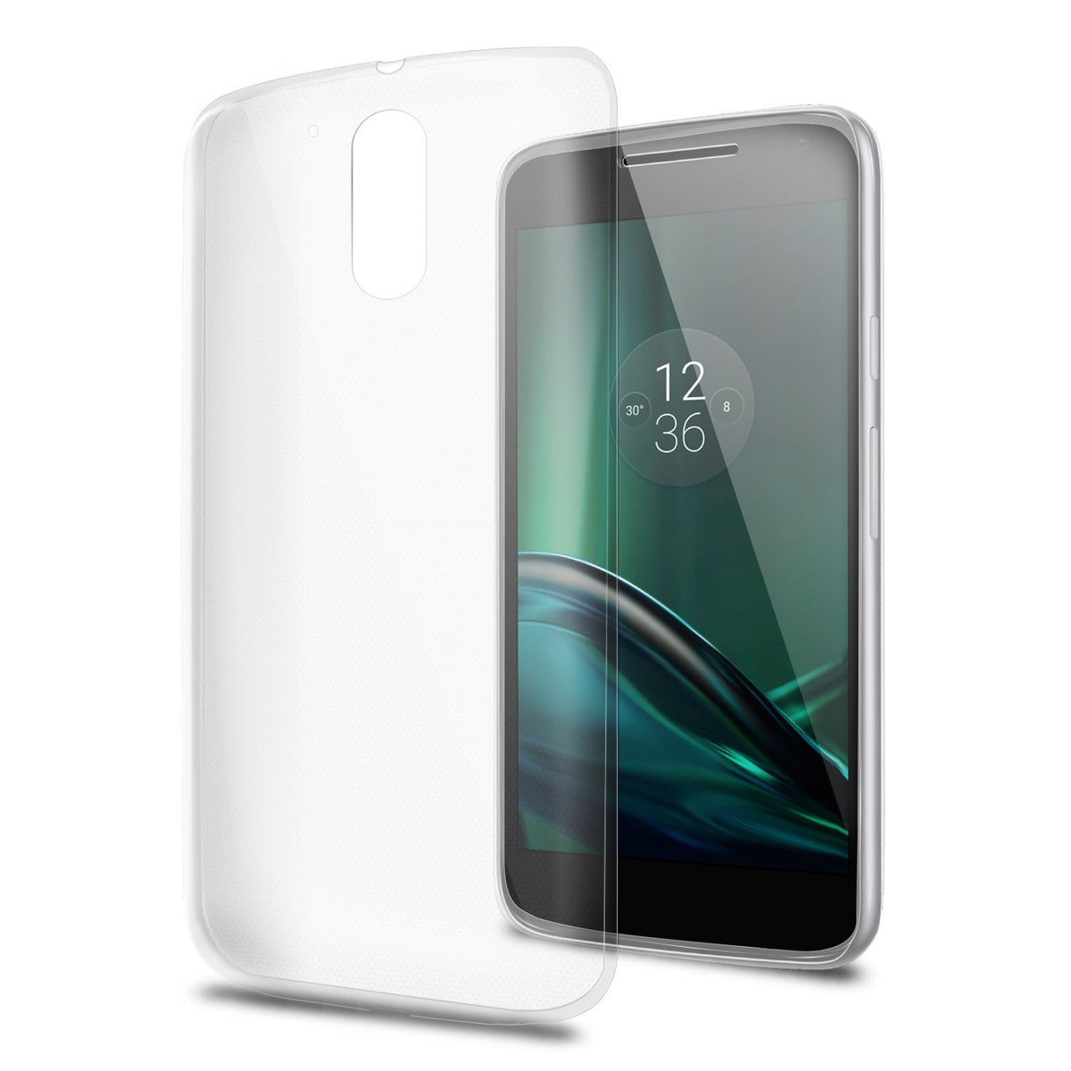 Hoesje Motorola Moto G4 Play flexi bumper - 0,3mm - doorzichtig
