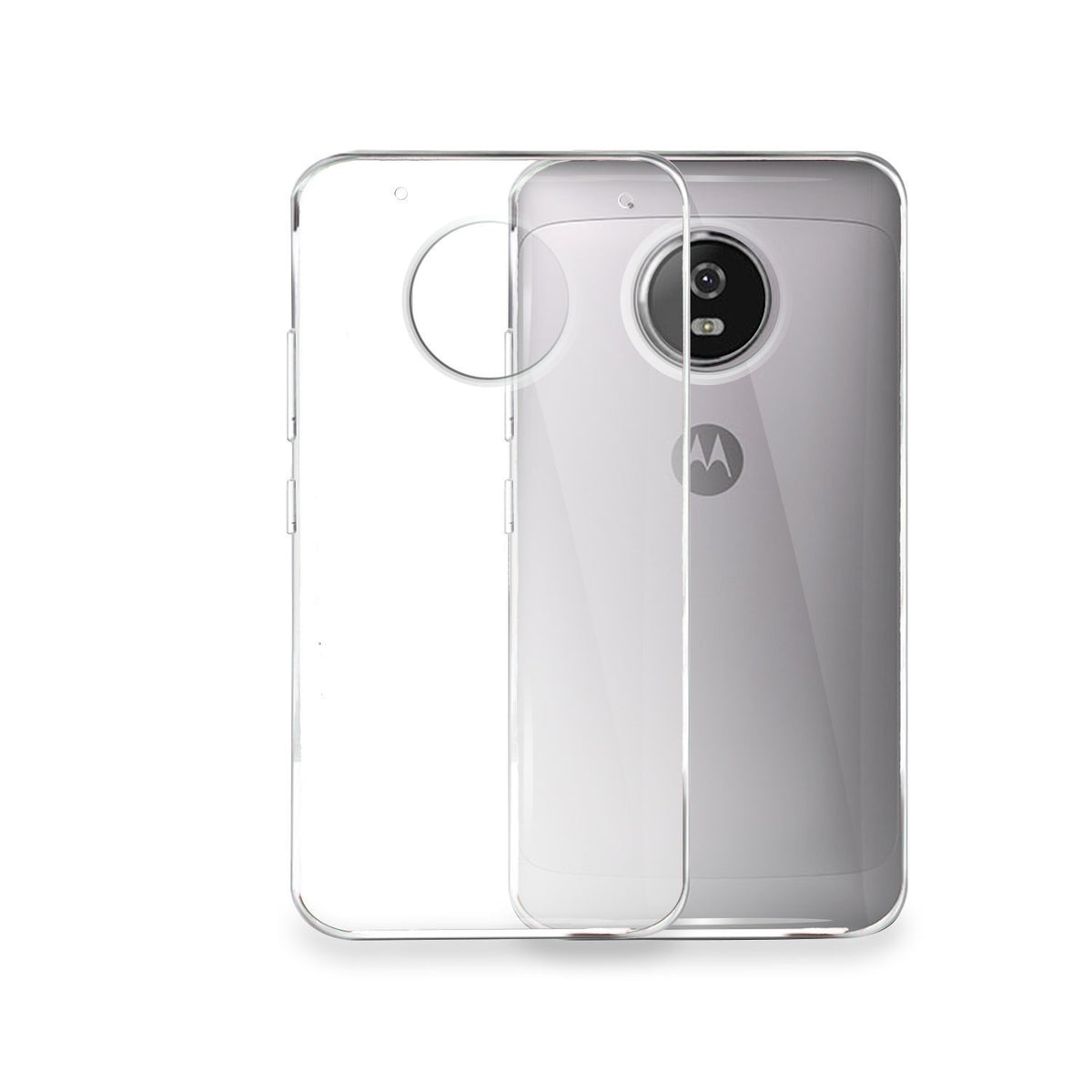 Hoesje Motorola Moto G5 hard case transparant