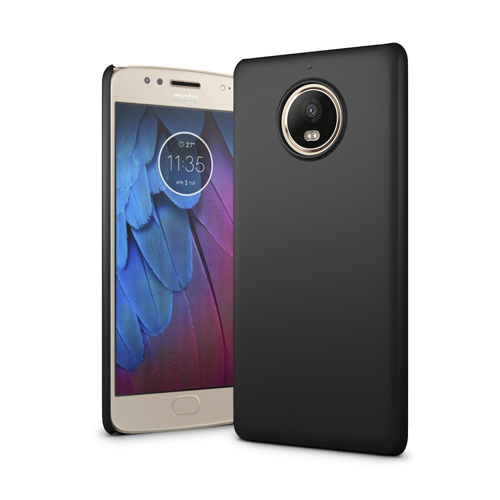 Hoesje Motorola Moto G5s hard case zwart