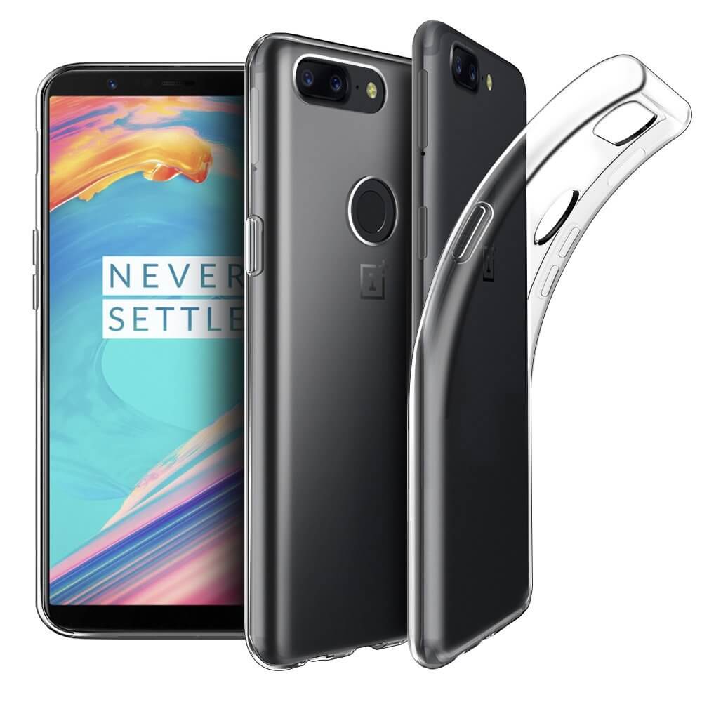 Hoesje OnePlus 5T Flexi bumper - 0,3mm - doorzichtig