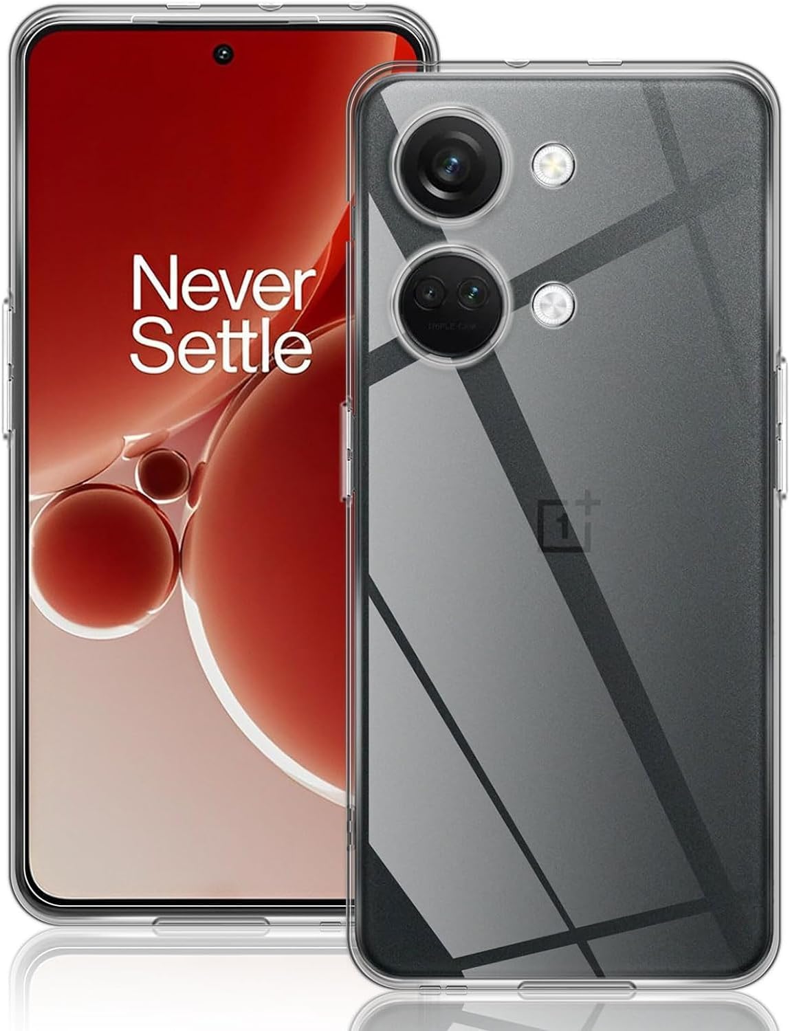 Hoesje OnePlus Nord 3 Flexi bumper - 0,3mm - doorzichtig