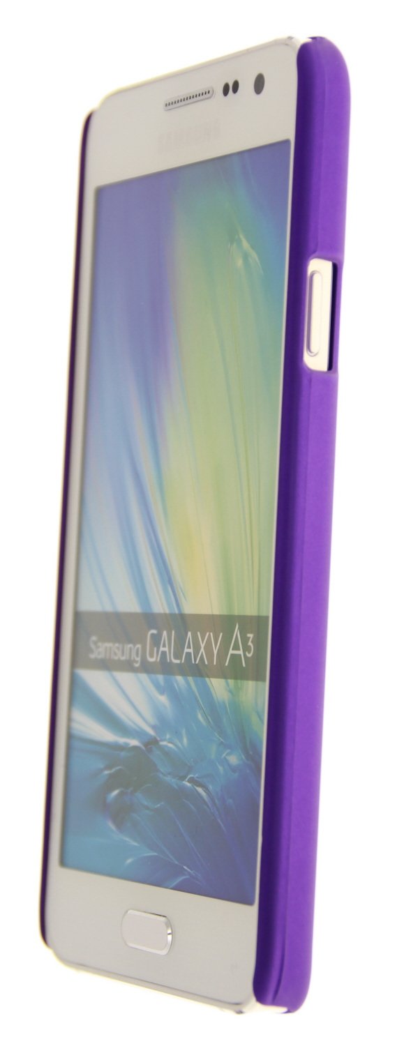 Hoesje Samsung Galaxy A3 hard case paars