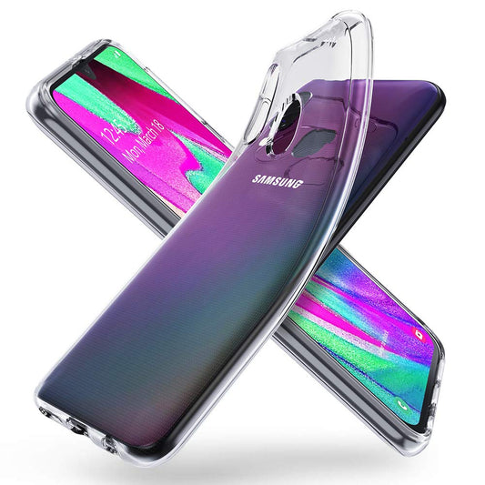 Hoesje Samsung Galaxy A40 Flexi bumper - 0,3mm - doorzichtig