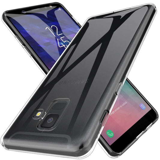 Hoesje Samsung Galaxy A6 2018 Flexi bumper - 0,3mm - doorzichtig