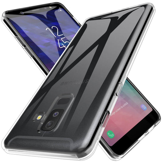 Hoesje Samsung Galaxy A6 Plus Flexi bumper - 0,3mm - doorzichtig