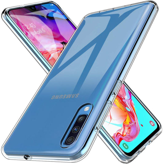 Hoesje Samsung Galaxy A70 Flexi bumper - 0,3mm - doorzichtig