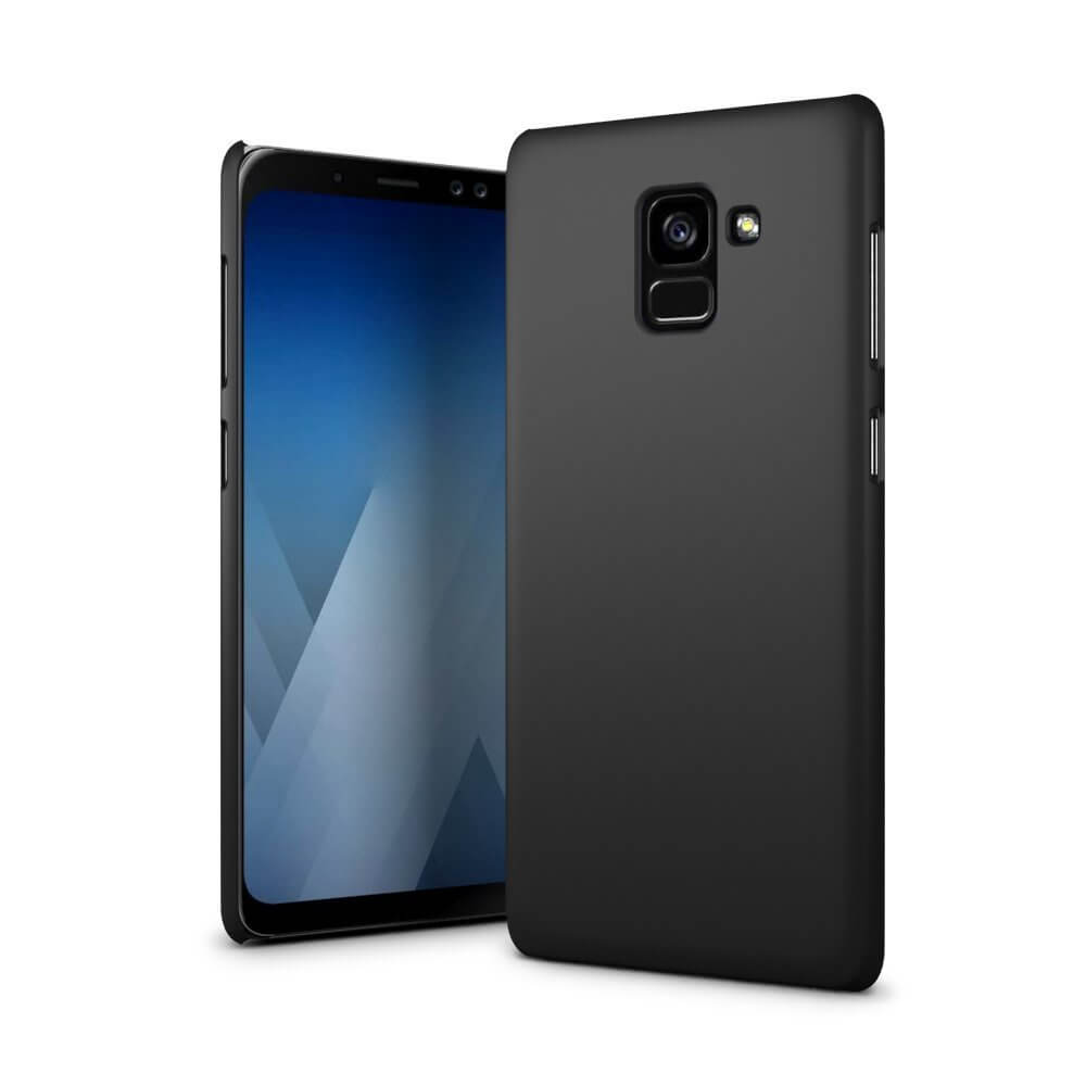 Hoesje Samsung Galaxy A8 2018 hard case zwart