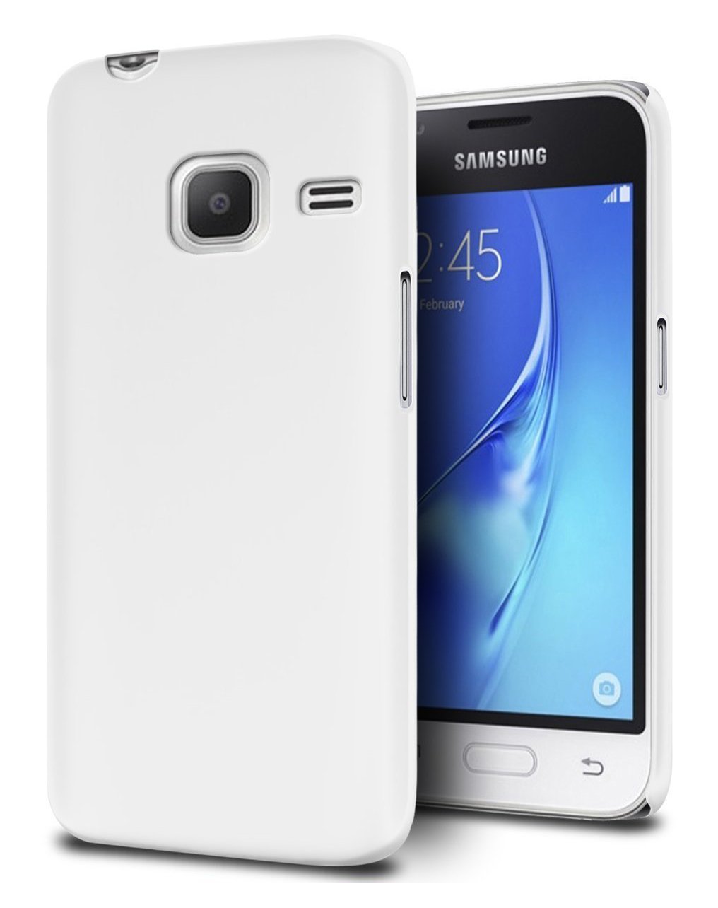 Hoesje Samsung Galaxy J1 Mini hard case wit