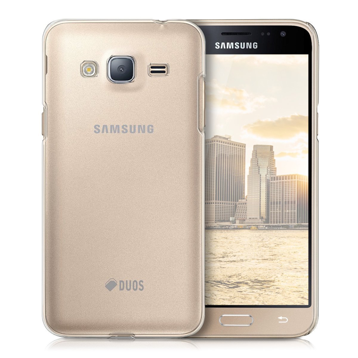 Hoesje Samsung Galaxy J3 2016 hard case transparant