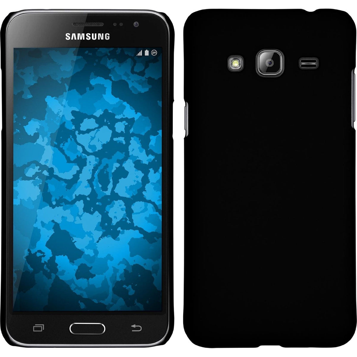 Hoesje Samsung Galaxy J3 2016 hard case zwart