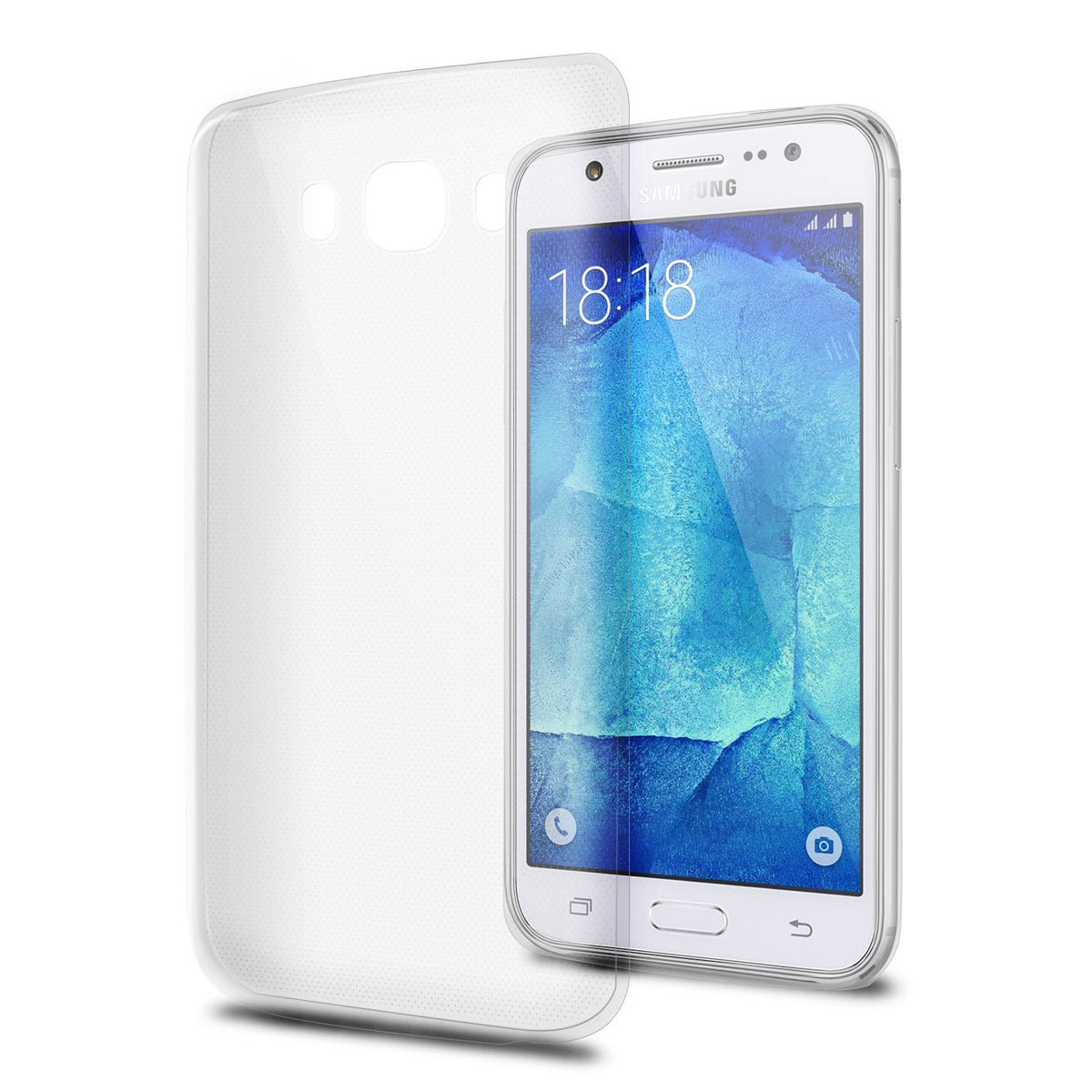 Hoesje Samsung Galaxy J5 2016 Flexi bumper - 0,3mm - doorzichtig