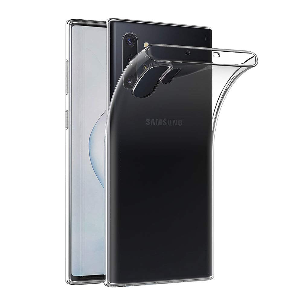 Hoesje Samsung Galaxy Note 10+ Flexi bumper - 0,3mm - doorzichtig