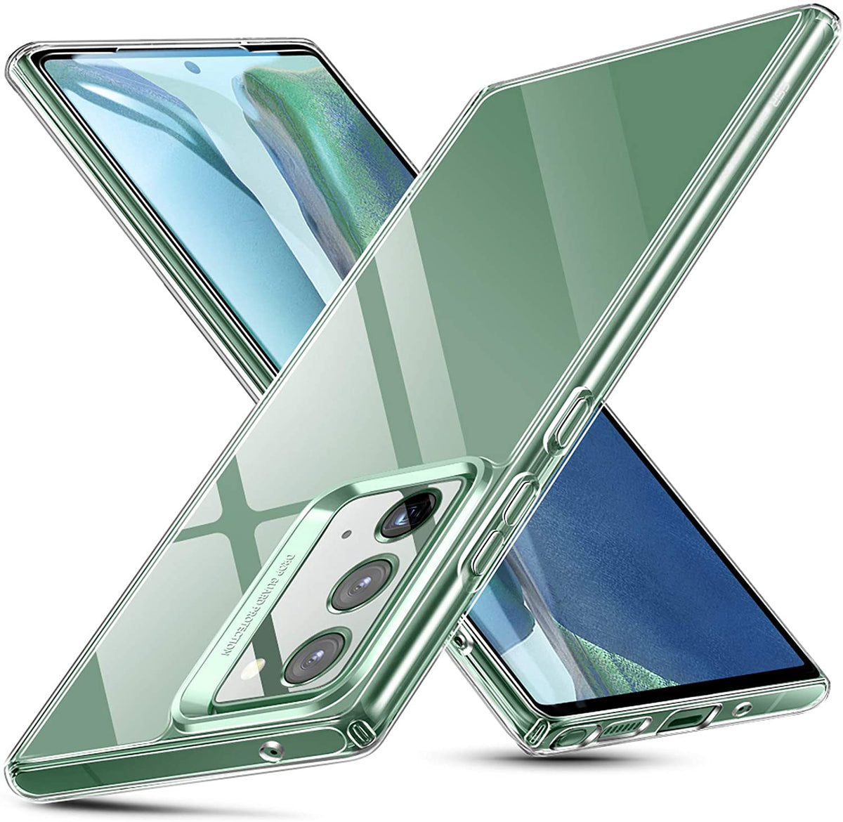 Hoesje Samsung Galaxy Note 20 Flexi bumper - 0,3mm - doorzichtig