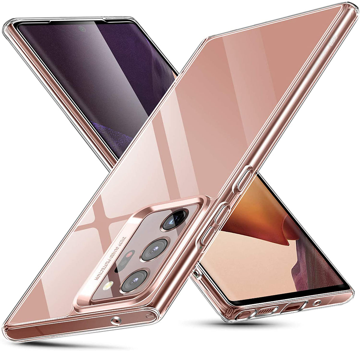 Hoesje Samsung Galaxy Note 20 Ultra Flexi bumper - 0,3mm - doorzichtig