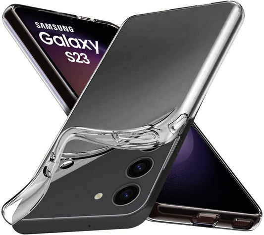 Hoesje Samsung Galaxy S23 Flexi bumper - 0,3mm - doorzichtig