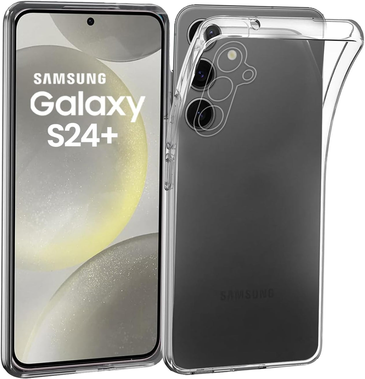 Hoesje Samsung Galaxy S24+ Flexi bumper - 0,3mm - doorzichtig