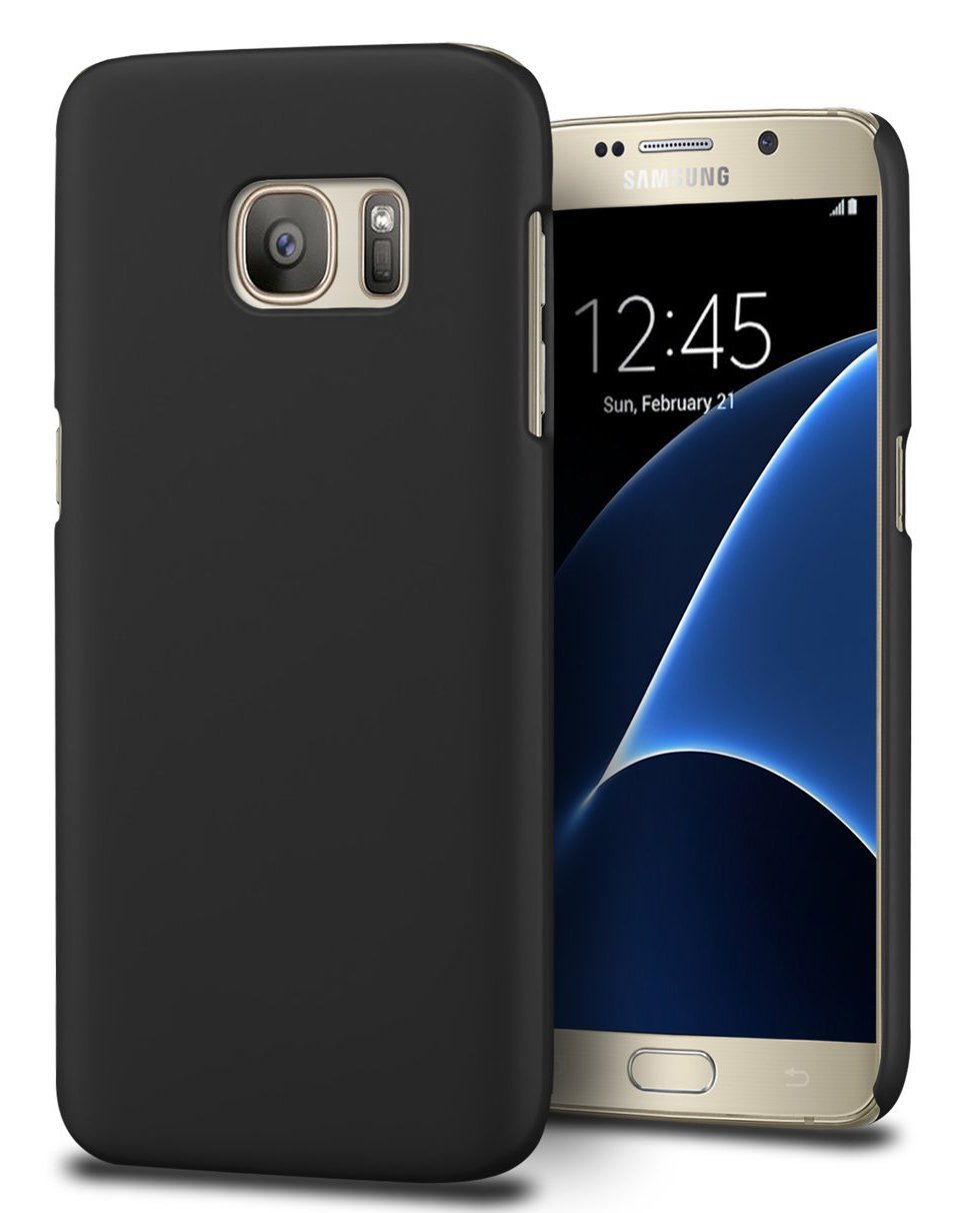Hoesje Samsung Galaxy S7 Edge hard case zwart