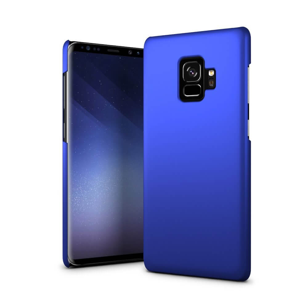 Hoesje Samsung Galaxy S9 hard case blauw