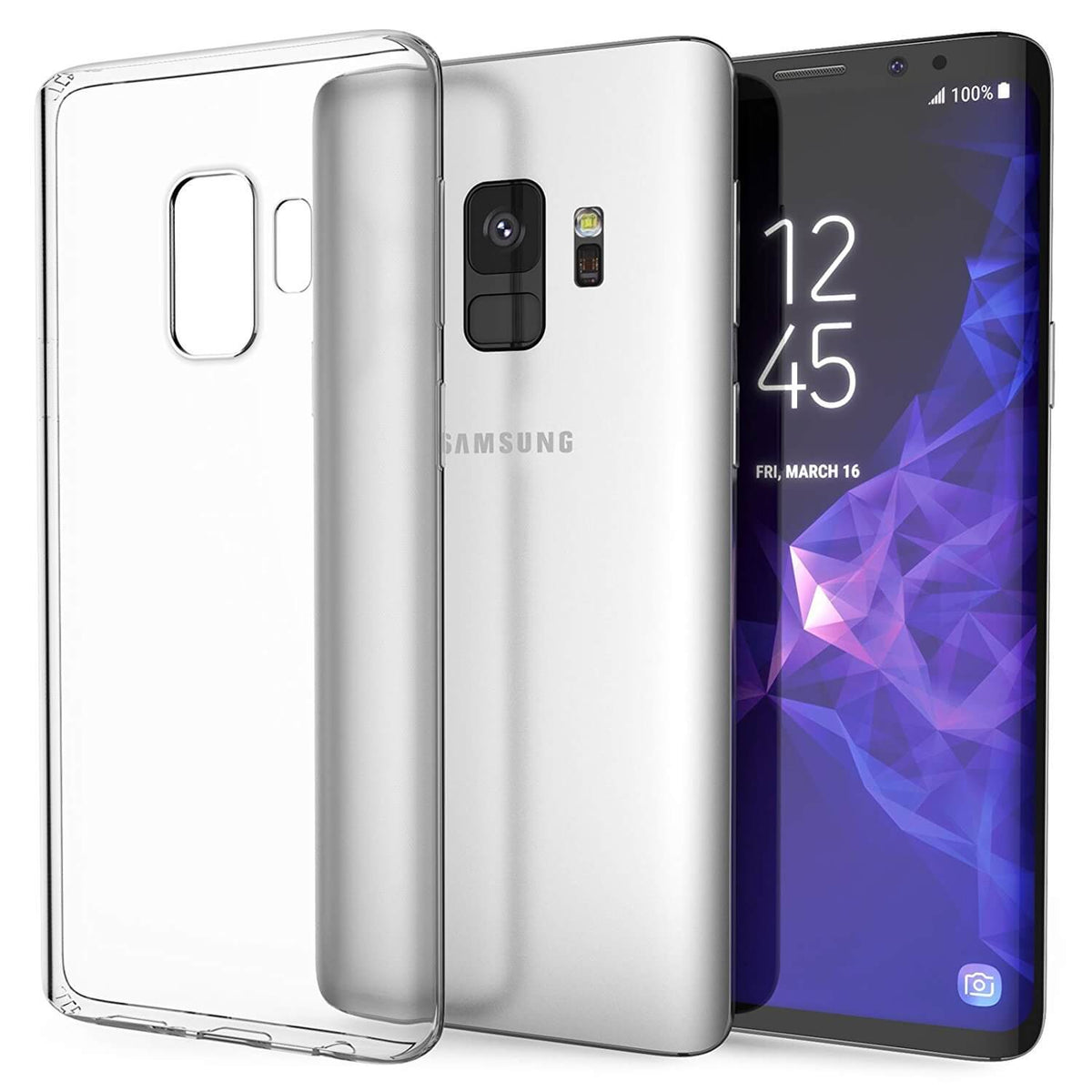Hoesje Samsung Galaxy S9 hard case transparant