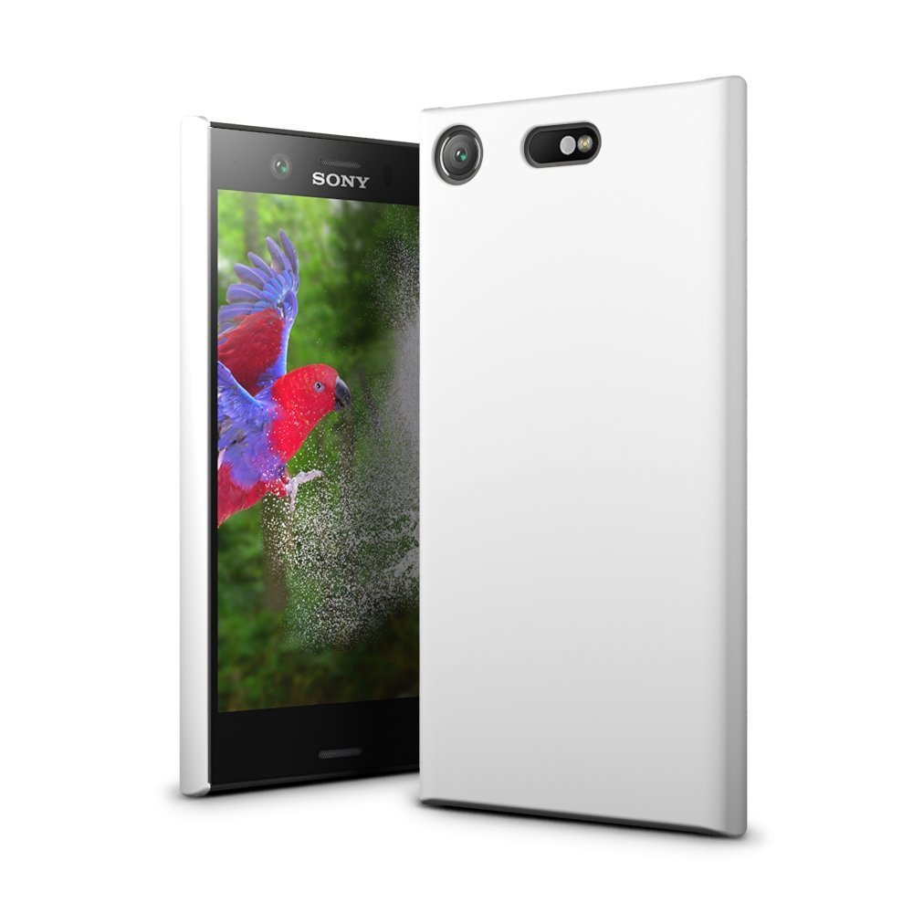 Hoesje Sony Xperia XZ1 Compact hard case wit