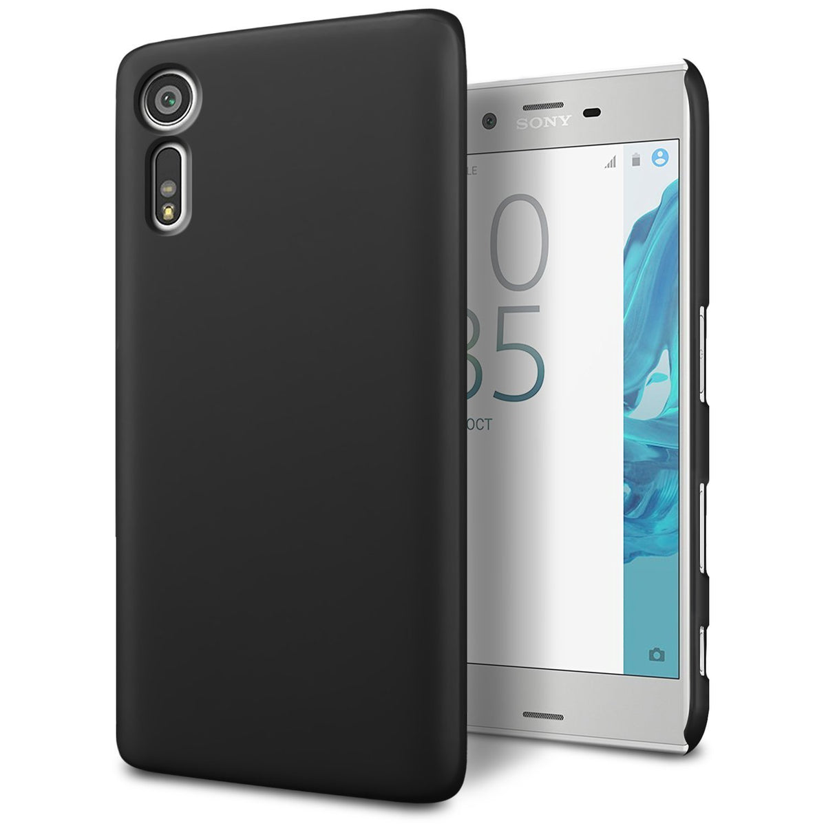 Hoesje Sony Xperia XZ/XZs hard case zwart