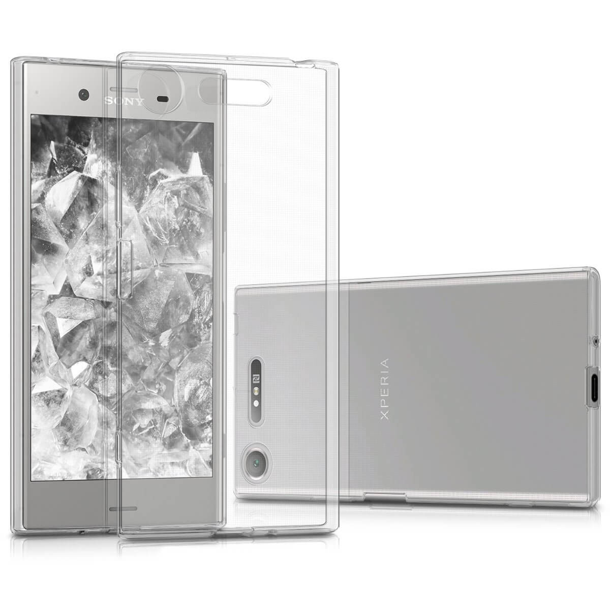 Hoesje Sony Xperia XZ1 hard case transparant
