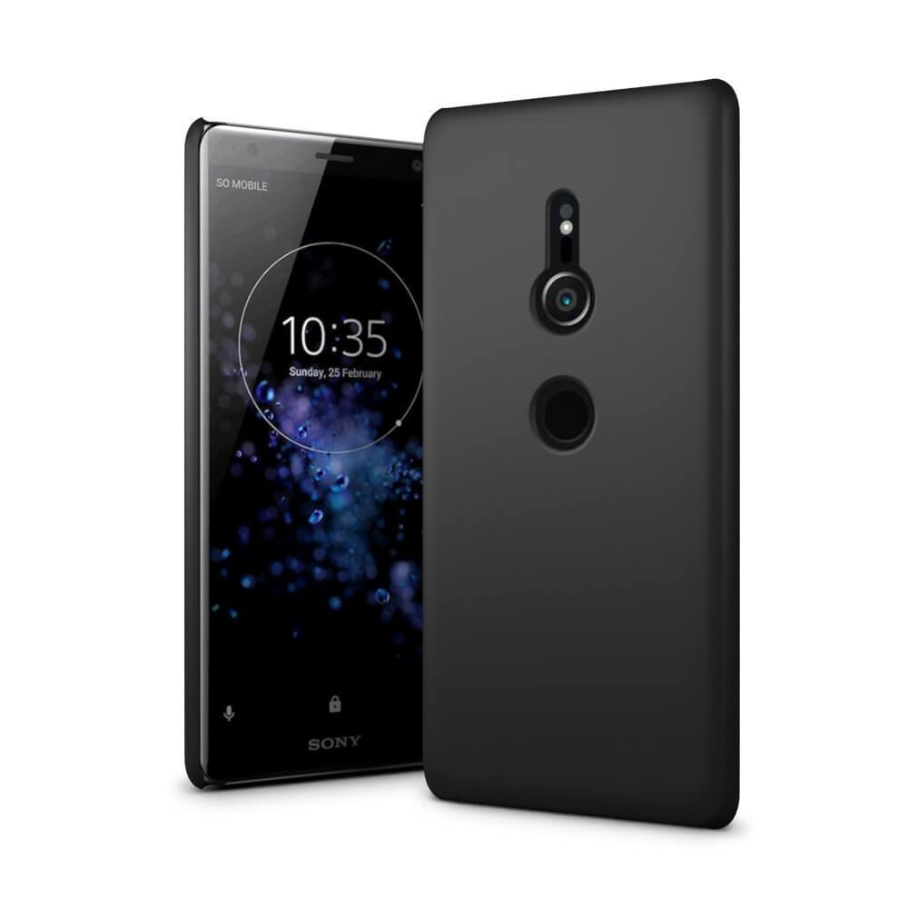Hoesje Sony Xperia XZ2 hard case zwart