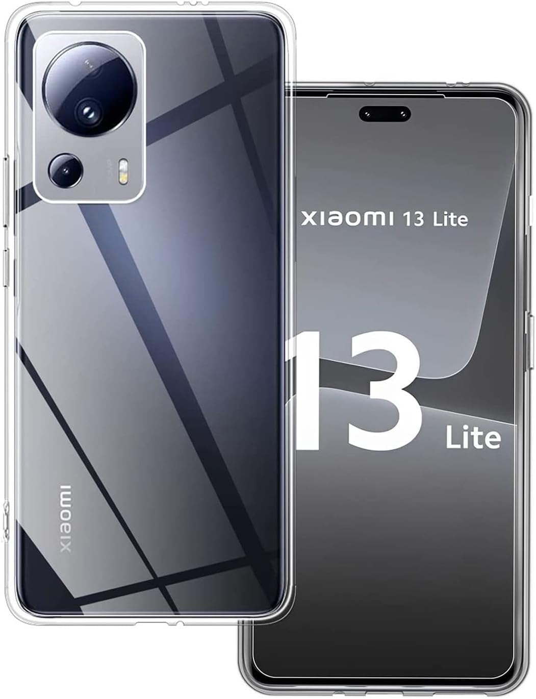 Hoesje Xiaomi 13 Lite Flexi bumper - 0,3mm - doorzichtig