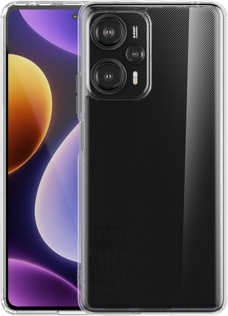 Hoesje Xiaomi Poco F6 Flexi bumper - 0,3mm - doorzichtig