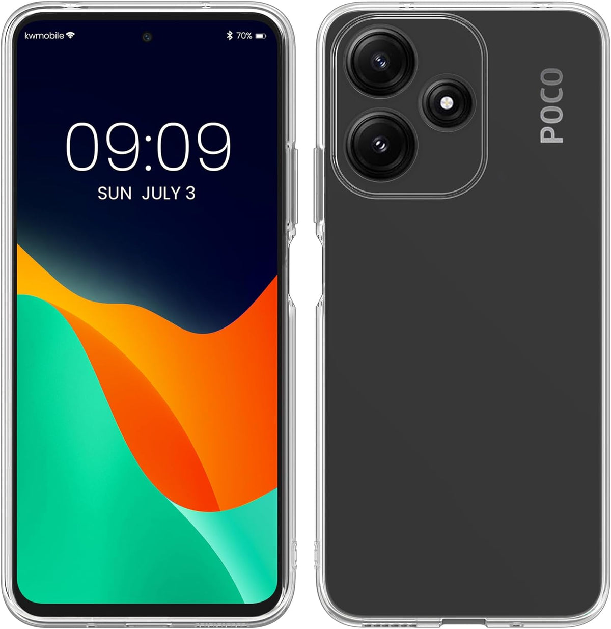 Hoesje Xiaomi Poco M6 Flexi bumper - 0,3mm - doorzichtig