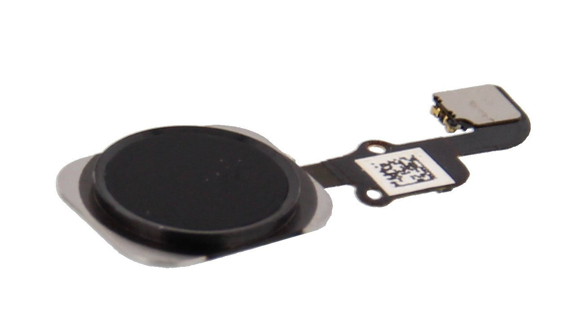 Home knop met flex kabel Apple iPhone 6 plus zwart