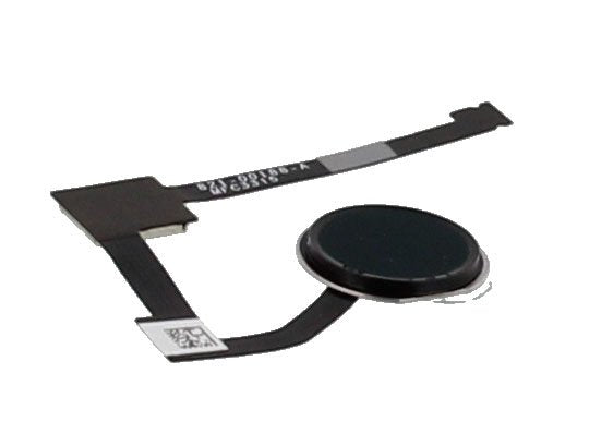 Home knop met flex kabel voor Apple iPad Air 2 zwart