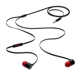HTC headset MAX300 in-ear HF stereo zwart - rood