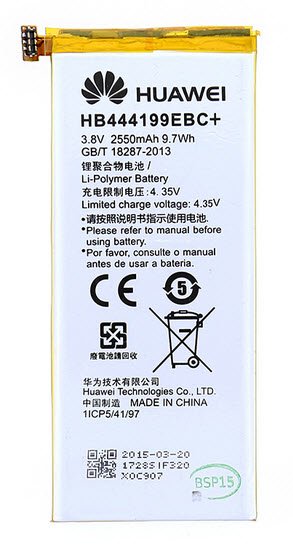 Huawei batterij HB444199EBC 2300 mAh Origineel