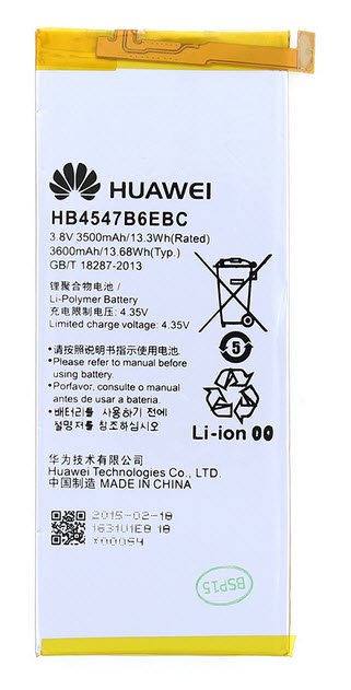 Huawei batterij HB4547B6EBC 3680 mAh Origineel