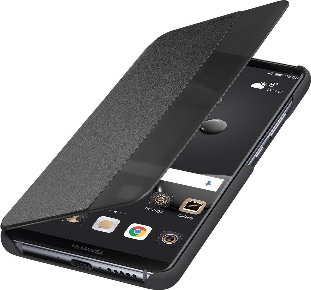Huawei Mate 10 Pro Smart view flip case origineel zwart