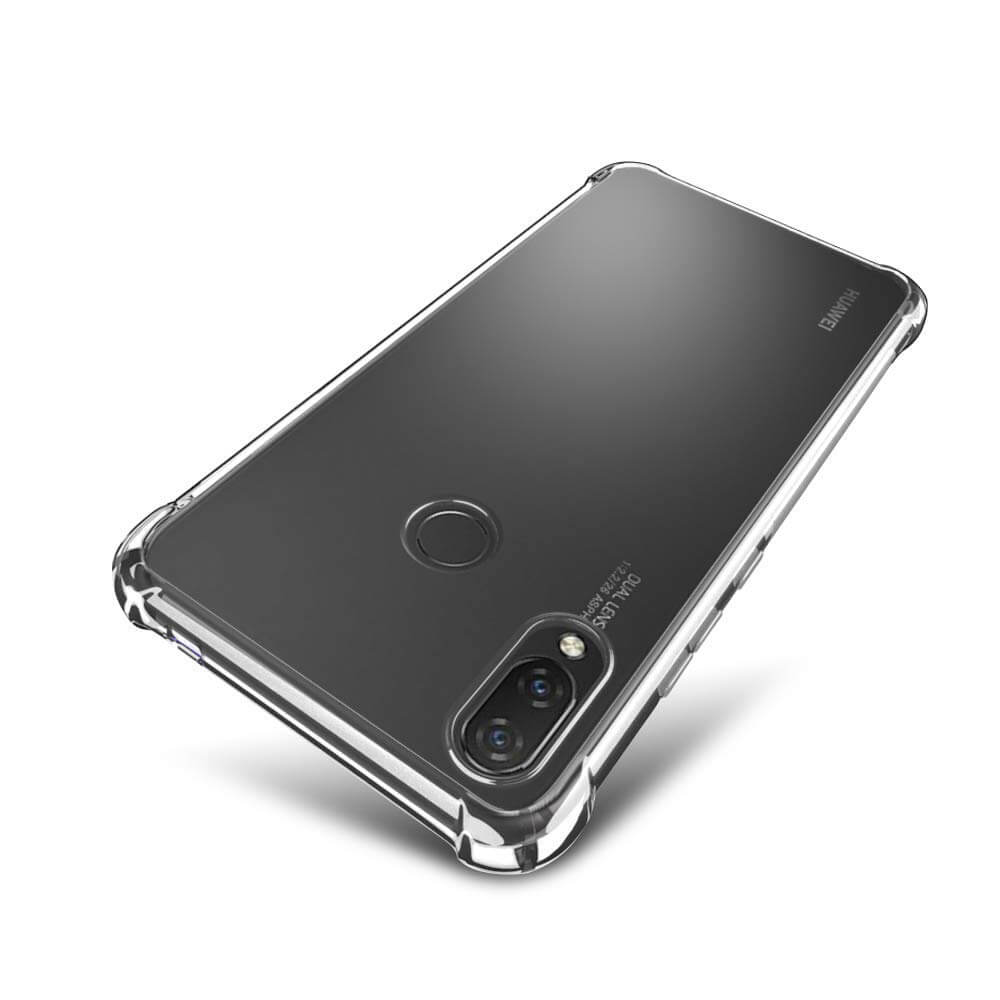Huawei P Smart+ hoesje met stevige hoeken